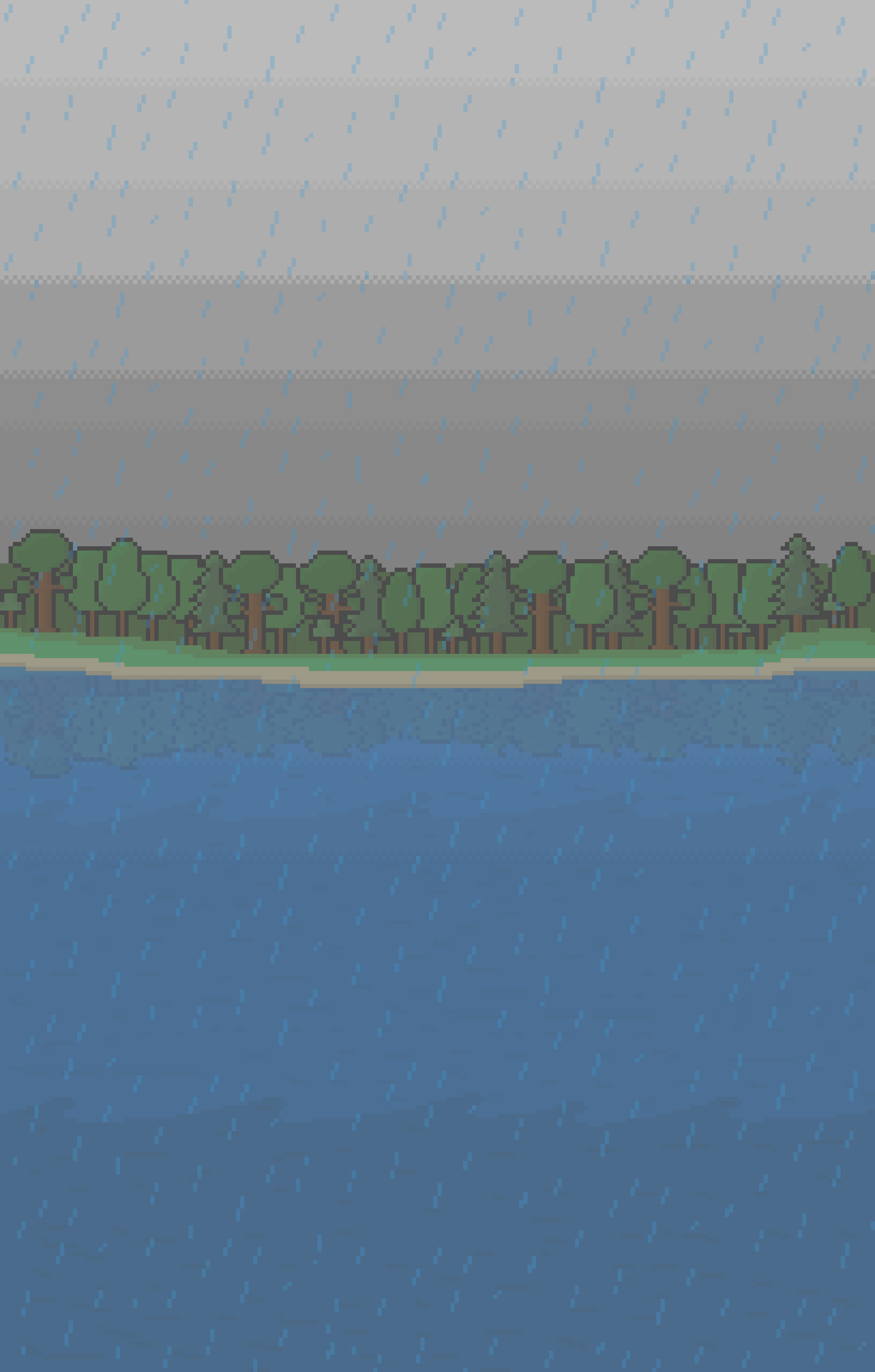 Pixelate Legacy Spring Rain vertical